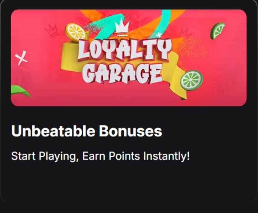 Fortune Jack Casino Loyalty Garage