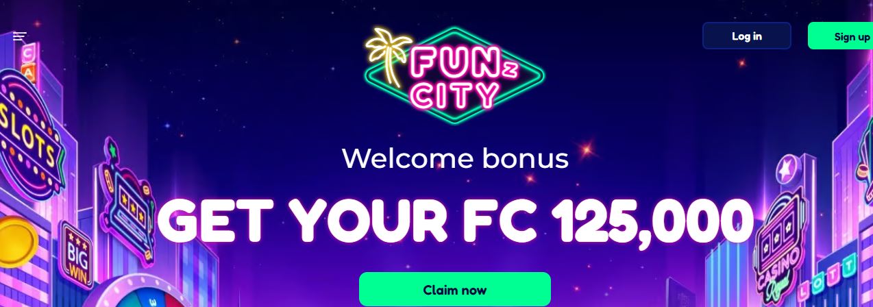 Funzcity Casino Main Page