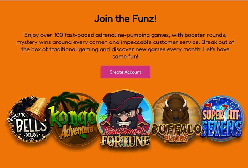 Funzpoints Casino Game Page
