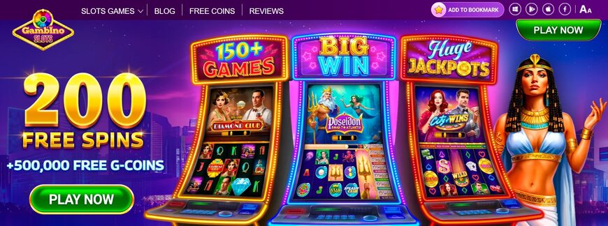 Gambino Slots Casino Main Page