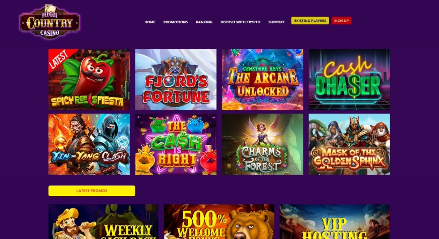 High County Casino Games Image