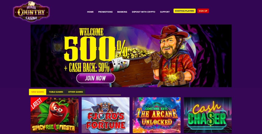 High County Casino Home Image