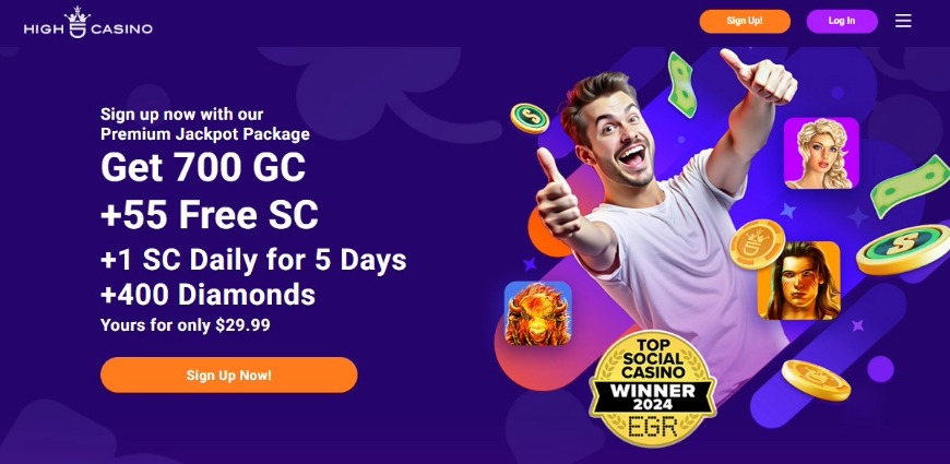 High5 Casino Home Image