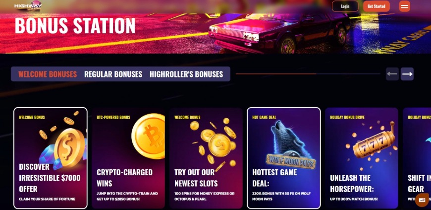 Highway Casino Promotions Image