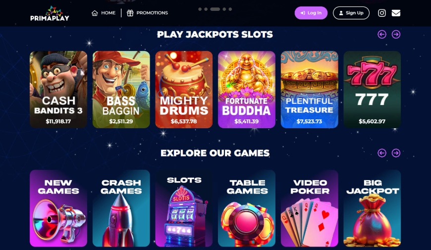 Primaplay Casino Games Image