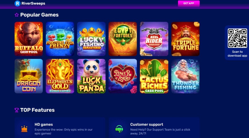 Riversweeps Casino Games Image