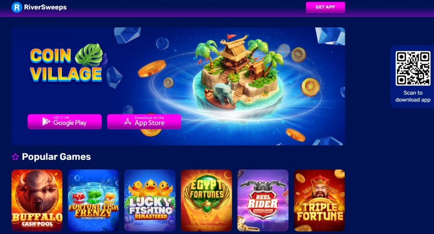 Riversweeps Casino Home Image