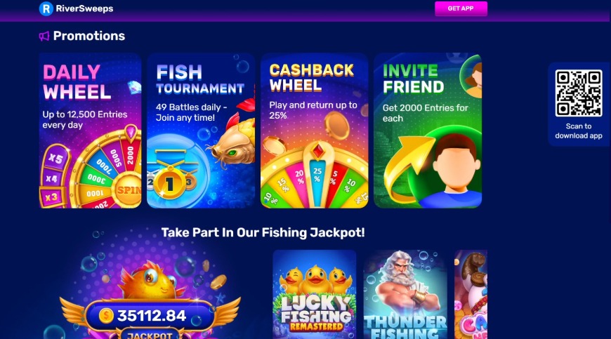 Riversweeps Casino Promotions Image