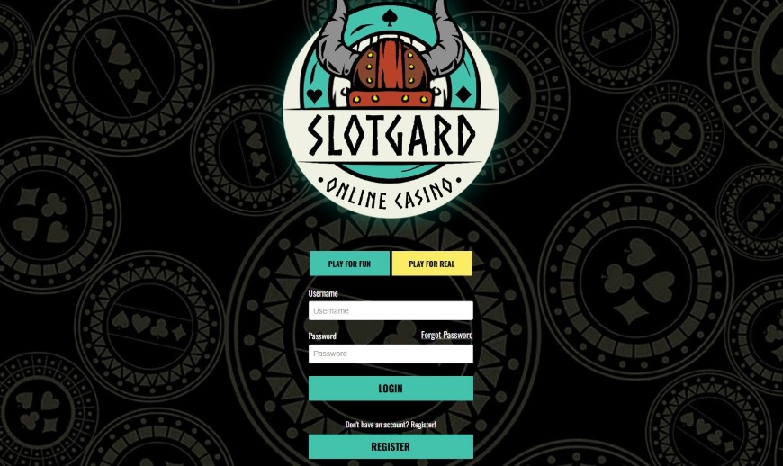 Slotgard Online Casino Signup Image