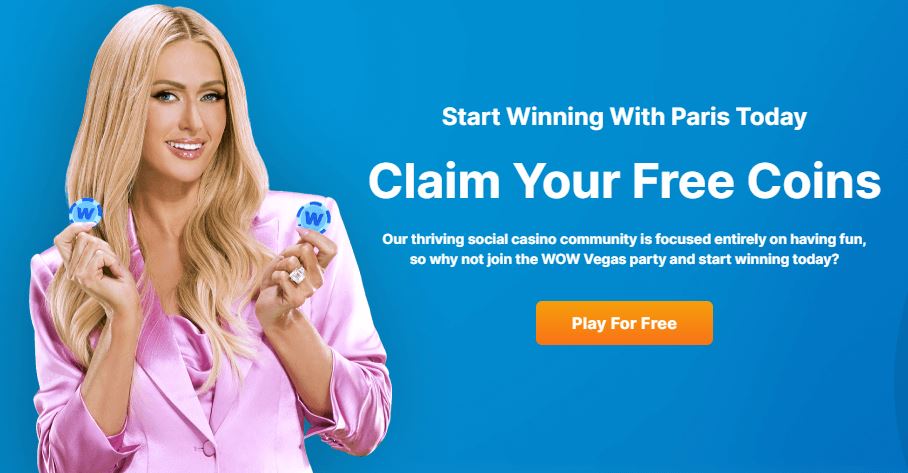 Wow Vegas Casino Claim Page