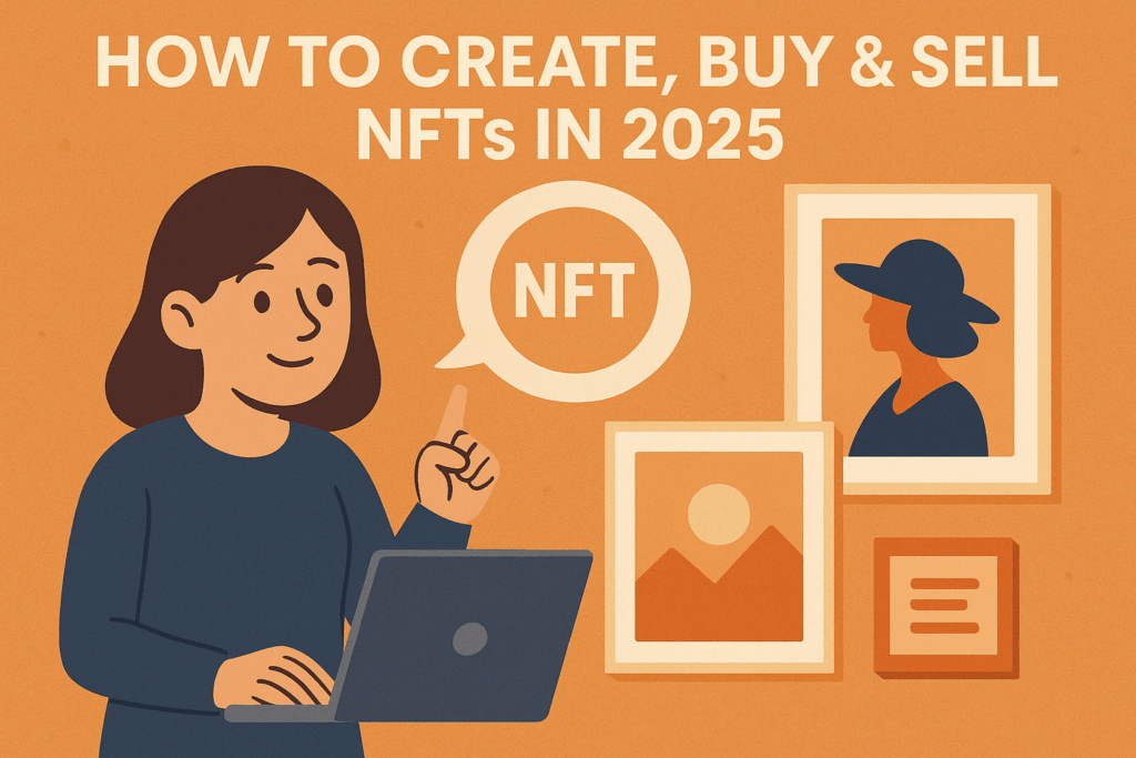 How to Create, Buy & Sell NFTs in 2025: A Step-by-Step Guide