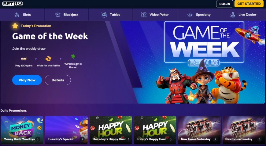 Bet Us Casino Promotions Image