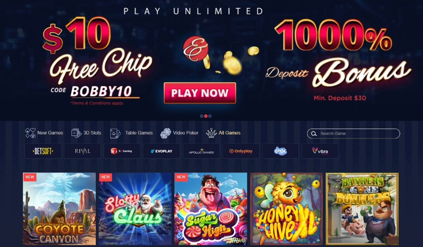 Bobby Casino Bonuses Image