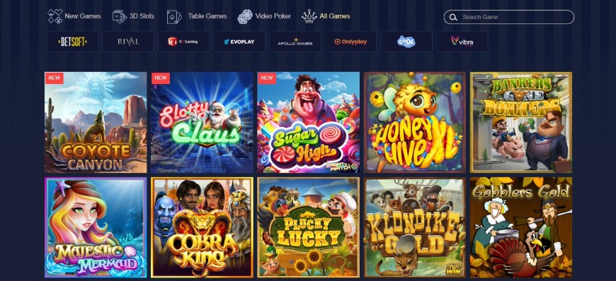 Bobby Casino Games Image