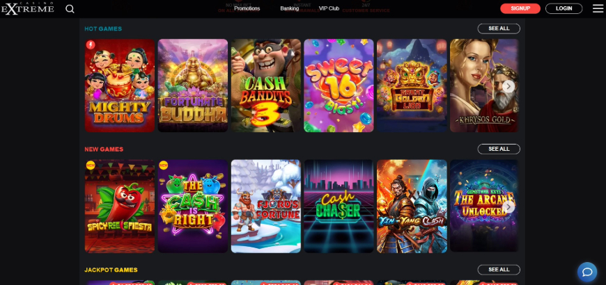 Casino Extreme Games Image