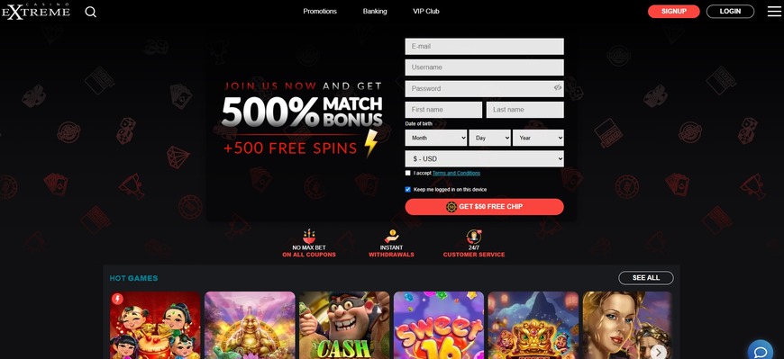 Casino Extreme Home Image