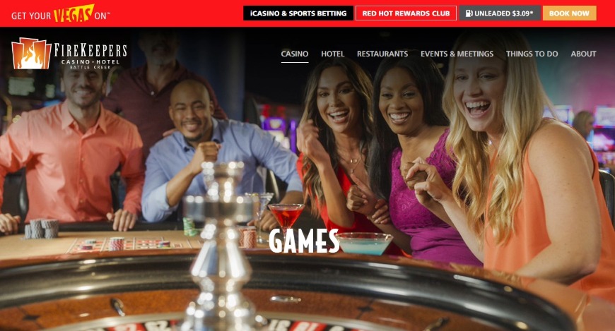 Firekeepers Casino Games Image