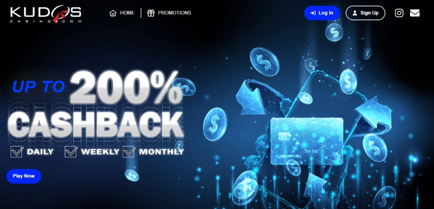 Kudos Casino Home Image