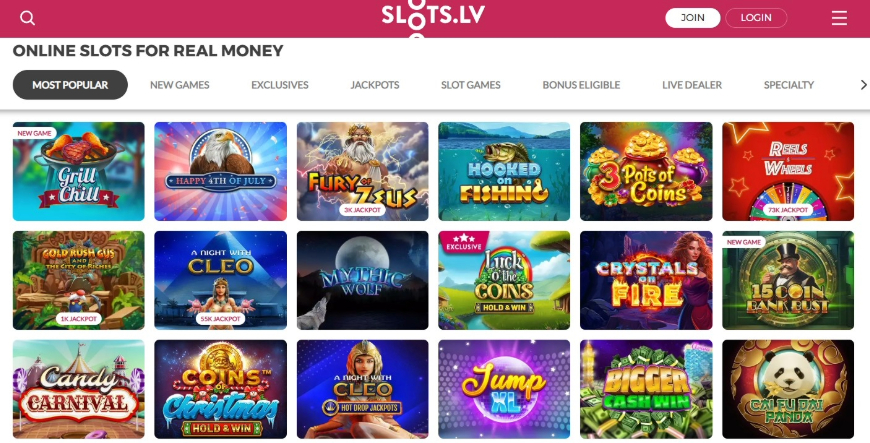 Slots Lv Casino Games Image