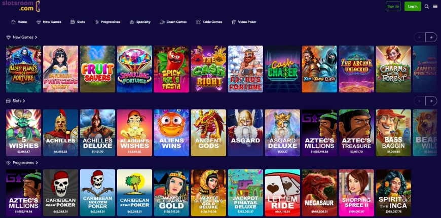 Slotsroom Casino Games Image