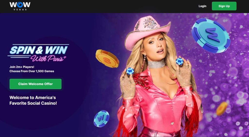 Wow Vegas Home Image