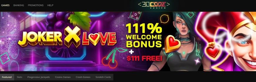 Decode Casino Homepage Image