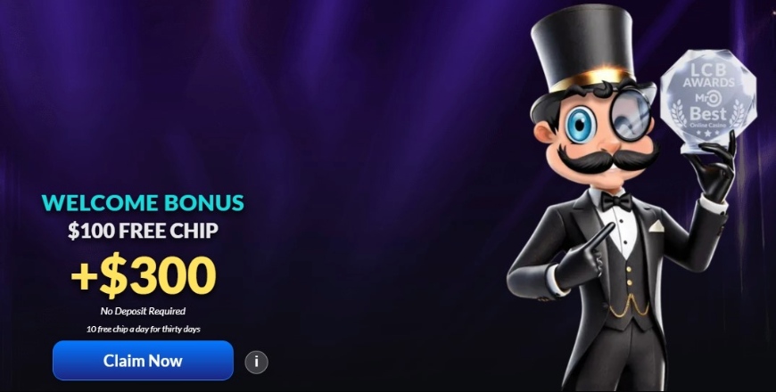 Mr O Casino Welcome Bonus