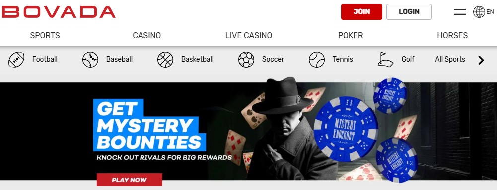 Bovada Home Clovr