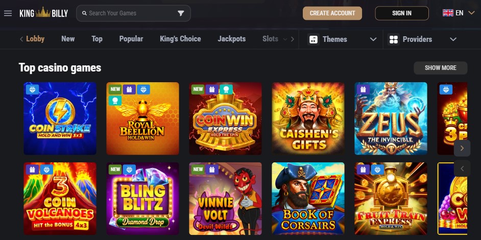 King Billy Games Clovr