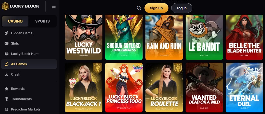 Luckyblock Games Clovr