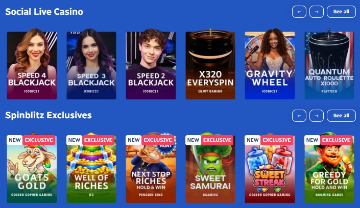 Spinblitz Games Clovr