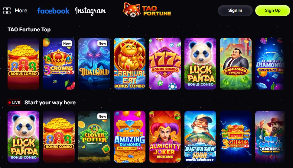Taofortune Games Clovr
