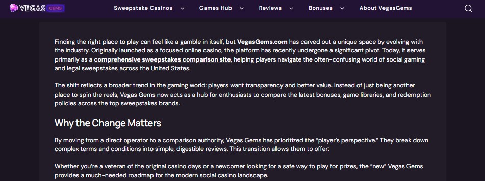Vegas Gems About Clovr