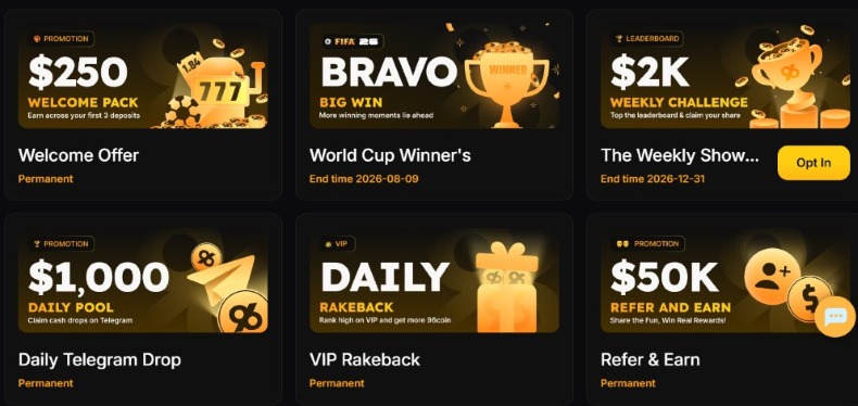 96.com Promos
