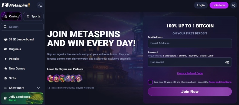 Metaspins Main