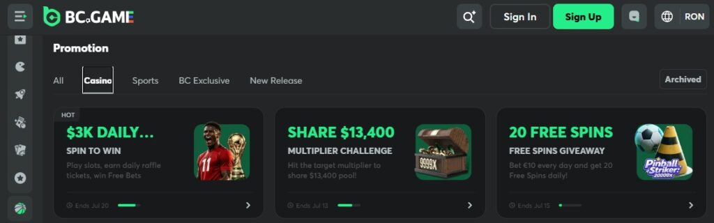 Bcgame Promotions Clovr