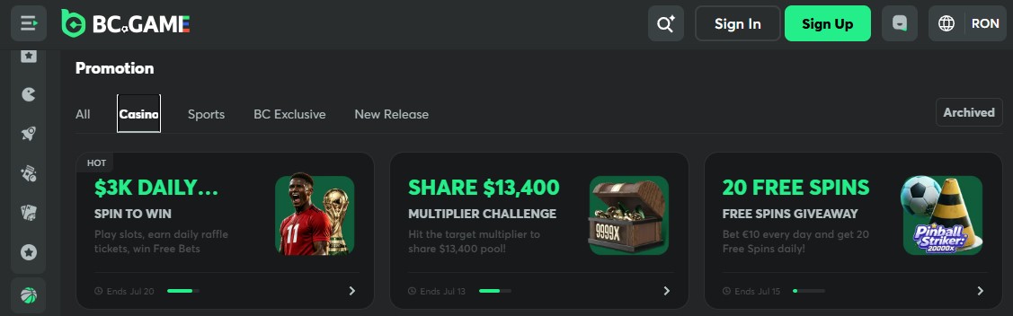 Bcgame Promotions Clovr