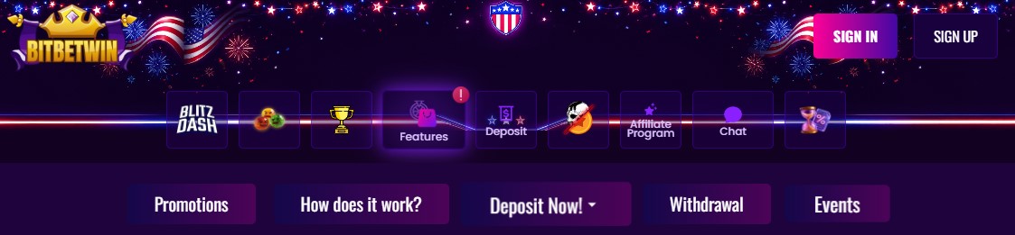 Bitbetwin Banner Clovr