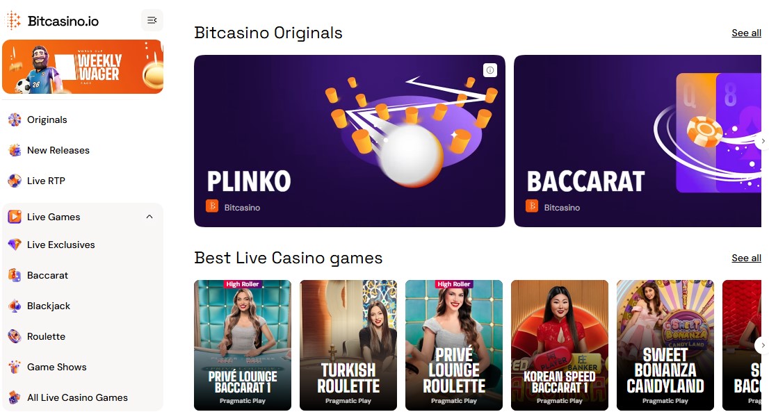 Bitcasino Io Games Clovr