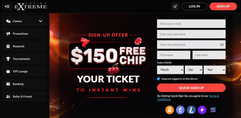 Casino Extreme Home Clovr