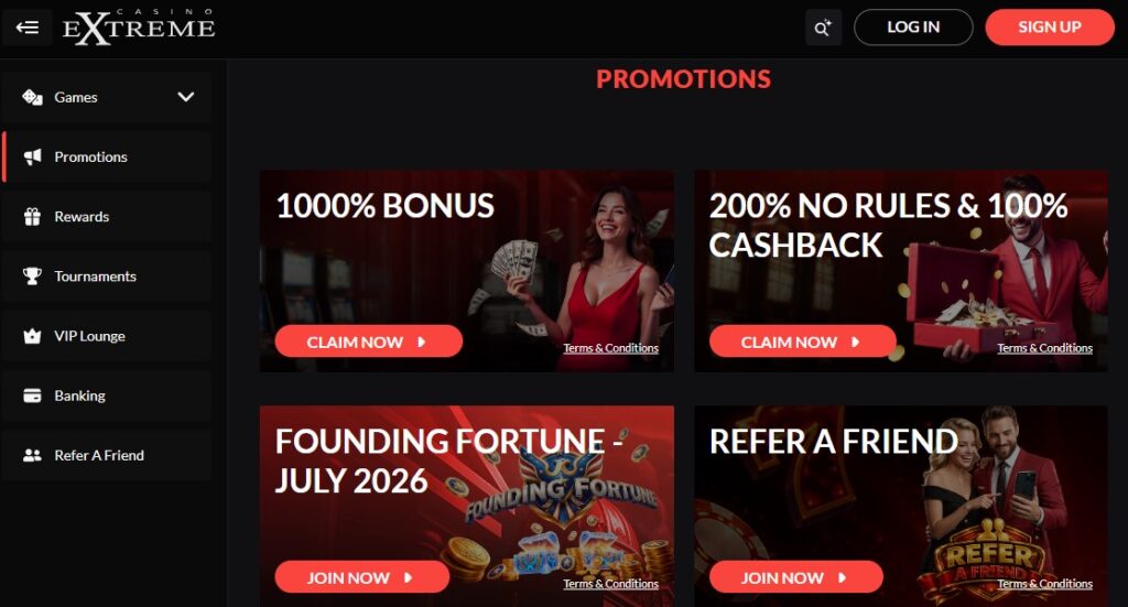 Casino Extreme Promo Clovr