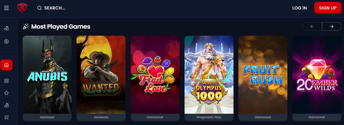 Kryptosino Games Clovr