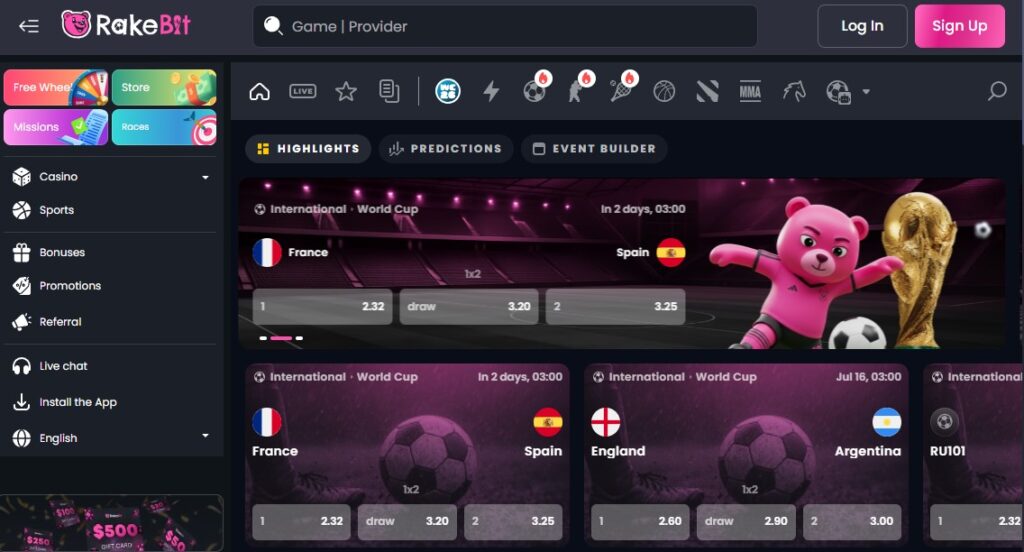 Rakebit Sports Clovr