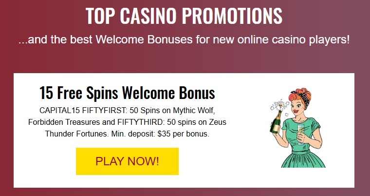 Slots Capital Promo Clovr