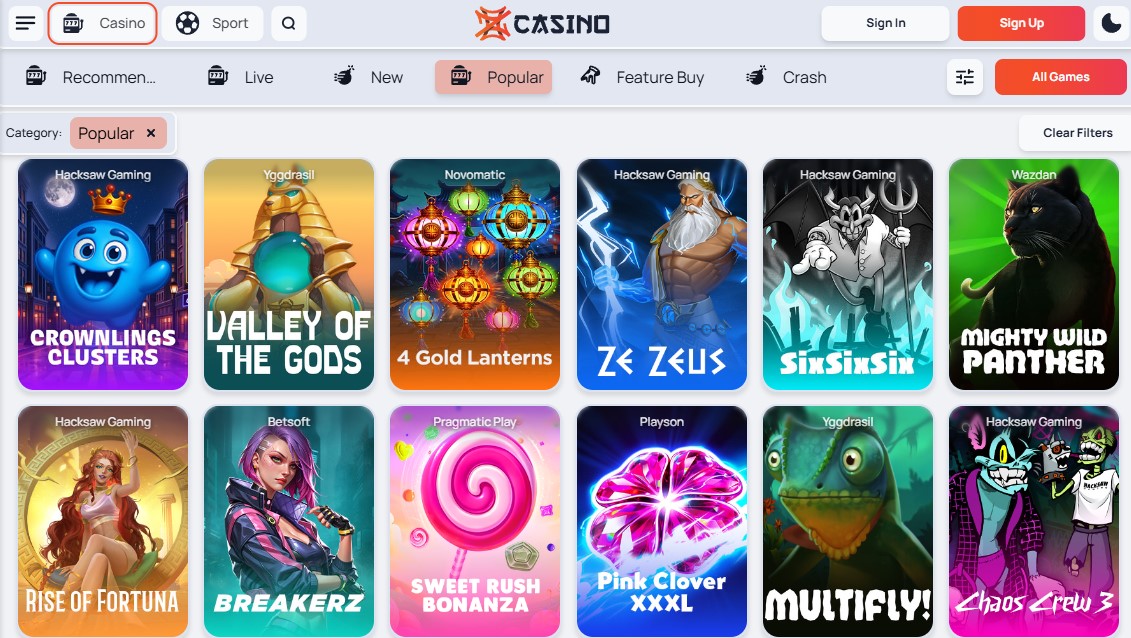 Zen Casino Games Clovr