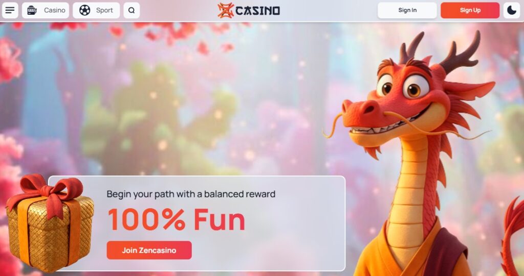 Zen Casino Home Clovr