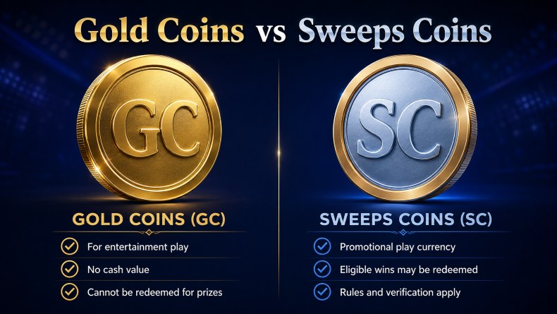 Gold Coins Vs Sweeps Coins