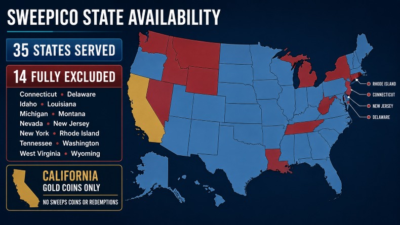Sweepico State Availability
