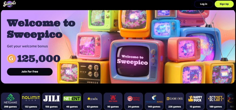 Sweepico Homepage