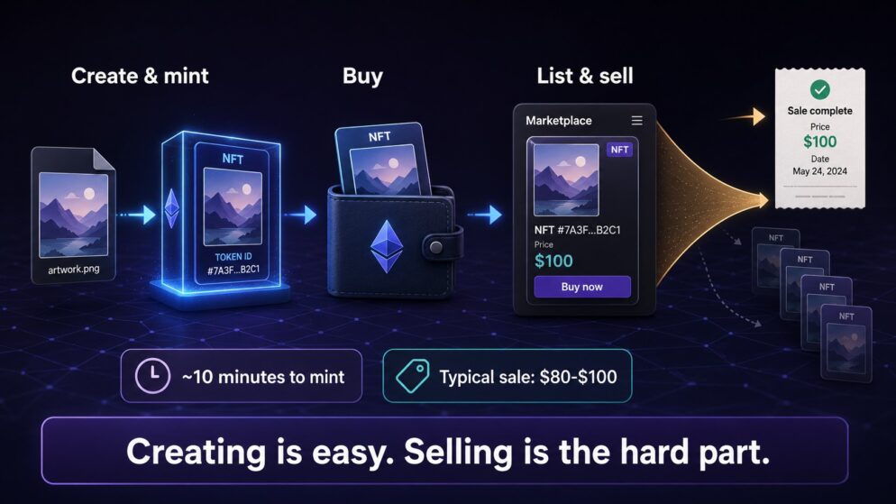 How to Create, Buy and Sell NFTs